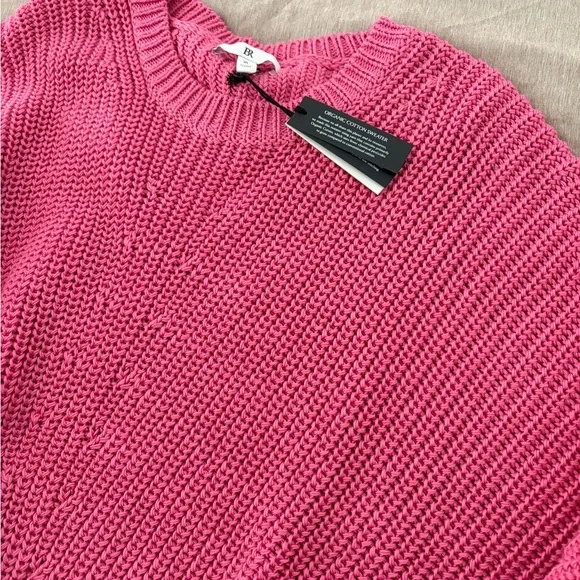 NWT $140 Banana Republic Pink Sweater - Picture 4 of 4